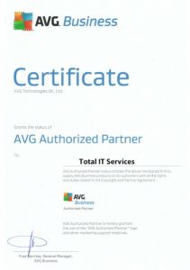 AVG Business Certificate